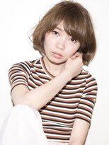 クアトログランシュ 水戸店(QUATRO×GranCieux) 【QUATRO】ナチュラル耳掛けボブ