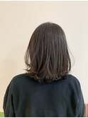 透明感たっぷりグレージュ
