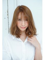 ナオシ 田原台店(nao c)&nbsp;【nao*c 田原台店マロンベージュカラーのセミロングヘア