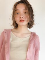 LESS バングハイライト×ボブ　[伏見/丸の内/栄/髪質改善