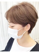 コス(kos) 【nanuk*UEKI】ケアブリーチ*ミルクベージュ*大人ショート