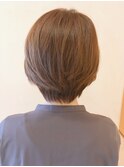 【morio鶴瀬】大人可愛い耳掛け丸みショート