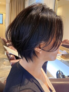 ボニークチュール(BONNY COUTURE) 黒髪に似合うショートボブ・黒髪ショート・◎30代40代50代60代