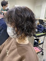 エル(EL by green)&nbsp;《tomi》切りっぱなしボブ×ハードパーマ