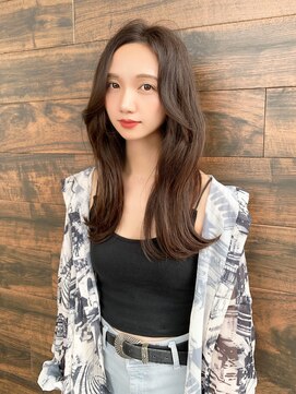 ラグーンアライブ(LAGOON ALIVE) -LAGOON ALIVE-  新田的“モテ髪”ゆる巻きセミロングスタイル♪