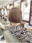 ベージュボブ