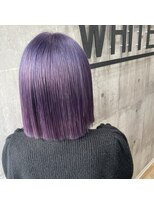 アンダーバーホワイト 南海難波店(_WHITE)&nbsp;バイオレットカラー