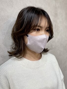 モロー バイ ターフ(morrow by turf) 髪質改善◎レイヤーボブ/シアーベージュ