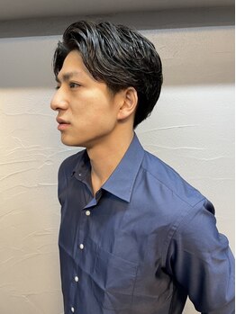 マリオ(MARIO)の写真/【メンズカット+クイックスパ¥5300】ビジネスシーンにも自分らしさをプラス！ON/OFFキマる2way hairが人気!