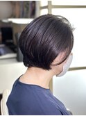 大人グラボブ+オーガニックカラー+生コラーゲントリートメント