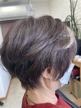 ヘッドヒーリングフロッグ(Head Healing frog) グレーヘアーショート