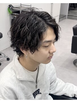 リベル(LIBER) 八王子/八王子駅/縦落ちツイストスパイラルパーマ/men's/