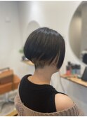 刈り上げショートボブ