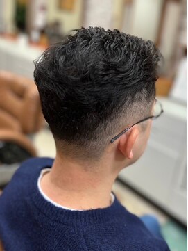 アポロカットステージ 相模大野店 アップバング/ツーブロックマッシュ<理容室>[メンズ/相模大野]
