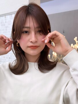 アンフィニー 銀座(ANFINI) レイヤーカット/前髪カット/くびれヘア/ウエットヘア/髪質改善