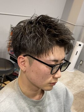 アビールブレ 新潟万代(ABEY LEVRAI) 新潟ツイストスパイラル 新潟メンズパーマ マッシュパーマ