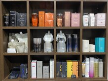 ヘアーアートパーリオ 駅南店(hair art PALIO)の雰囲気（お客様の髪質に合ったホームケア商品を提案できるように充実完備）
