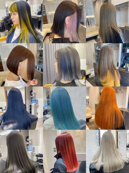 ラフィット 下大利店(lafit)の写真/【下大利駅1分】トレンドの人気カラーや、ヘアケアを同時に叶える「毛髪修復カラー」であなただけの色へ。