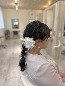 アーザ ヘアー(ASA hair) 編みおろし