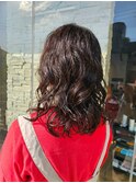 大人かわいいパーマくるくるパーマスパイラルパーマボブパーマ
