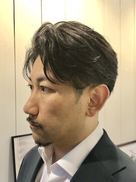 メンズココ 清澄白河店(MENS COCO) センターパート/ビジネスヘア/マッシュ/フェザーショート