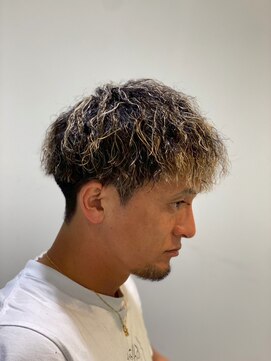 アース 常盤平店(HAIR & MAKE EARTH) ツイストスパイラルパーマ×ハイライト
