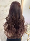 中華美女ロングヘア×モカラベージュ