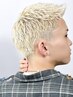 カット+ダブルカラー（ハイトーン）￥18370～　ブリーチ回数で値段変動あり