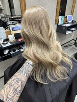 サニー 渋谷(SUNNY) ミルクティーベージュ、ハイライト、ダブルカラーレイヤーカット