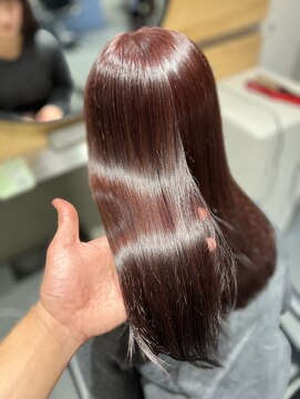 アロア 登戸店(Aloa) Aloa 登戸　髪質改善トリートメント×チェリーレッド