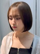 ザシェノンウメダ(THA CHAINON UMEDA) 心斎橋/着物ヘア/大人ガーリー/ダークアッシュ/似合わせカット