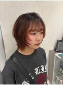 大人ガーリー/ミディアムレイヤーカット/似合わせカット
