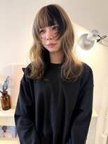 ニコフクオカヘアーメイク(NIKO Fukuoka Hair Make)&nbsp;《NIKO》落ちる黒でつくるデザインカラー★☆