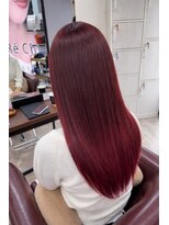リシャルム 新保店(Re charme)&nbsp;【高発色】レッドグラデーション×艶ロング