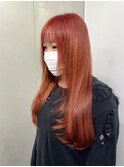 オレンジレッド