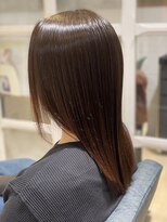 ミーナ 菊川(mina)&nbsp;ツヤの生まれる髪質改善縮毛矯正☆中橋