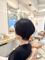 リグ ヘアアンドデザイン(LiG hair&design)&nbsp;襟足すっきり♪丸みショートボブ