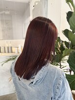 アミエ(AMIE)&nbsp;《straight×red brown》