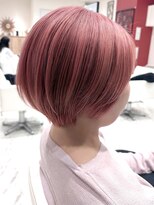 コーゾーギンザ 上野御徒町店(KOZO GINZA) ナチュラルショート/ピンクベージュ/丸みショート/上野