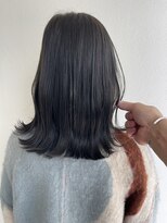 olu.hair新安城/髪質改善/ショート/白髪ぼかし/縮毛矯正【 9/7 NEW　OPEN（予定）】&nbsp;ロブヘア