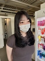 トムヘアーデザイン 楠葉店(TOM HAIR DESIGN) レイヤースタイル×艶髪カラー×髪質改善トリートメント