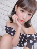 ミラレスカ 栄(MIRA RESCA)&nbsp;ミラレスカ栄 透明感のある切りっぱなしボブbyウラタニ