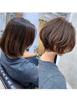 アヴァロン(AVALON) 30、40代にオススメ☆白髪ぼかし×シャンパライトカラー