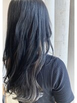 ロッコ 深谷店(ROCCO) #ブルーブラック#ミルクティーグレージュ#インナーカラー