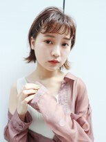 アイティー バイ アルバム 浦和店(IT by ALBUM) ラフウエーブ_クールショートピンクベージュボブルフ_37897