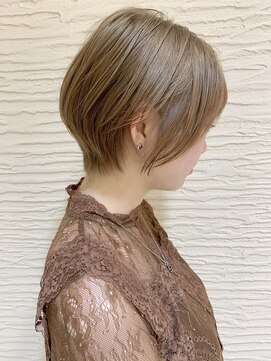 モリオ フロム ロンドン サッポロファクトリー店(morio FROM LONDON) 【morio札幌】2021人気札幌髪型大人かわいいショートボブ