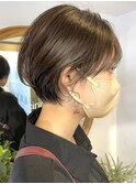 ショートヘアショートカットショートボブマッシュショート前髪