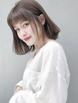 ルティア(Lutia) ショコラベージュ 結べる長めボブ