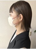 Hona hair ☆ インナーカラー×グレージュボブ