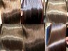 [縮毛矯正]髪質改善酸性ストレート（シャンプー、ブロー代別）¥27500→¥22000